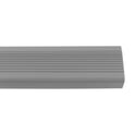 15PC Step Edge Trim Stair Nosing Rubber 90cm Non-Slip Bullnose Strip 50x25mm