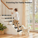 Inmozata Stair Edge Trim 20Ft 4 Inch Rubber Stair Nosing Vinyl Stair Edge