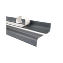 Stair Nosing Grey PVC 52x40mm 2.0m Self-Adhesive Anti-Slip Flexible Rounded Grip