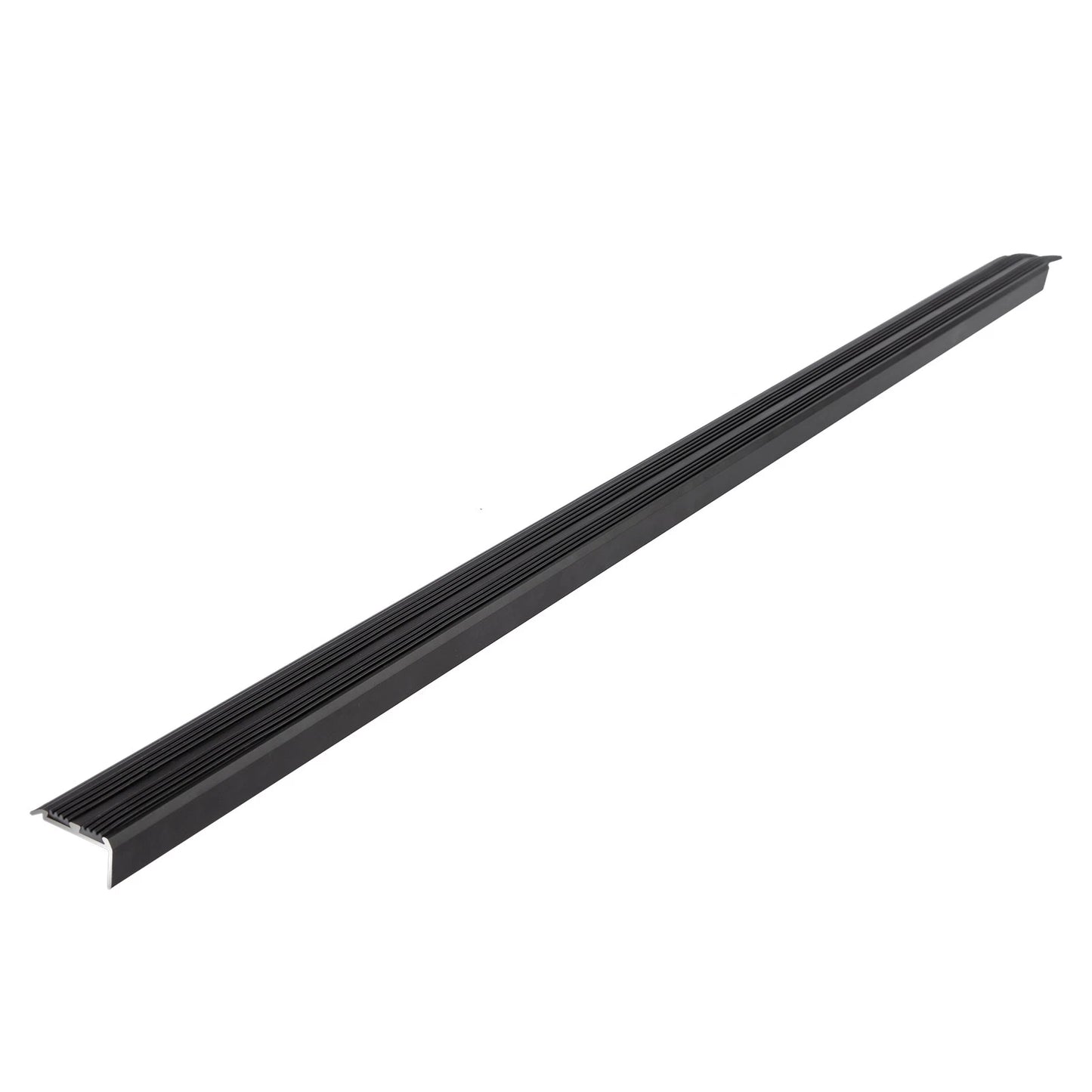 900MM Aluminium Stair Nosing Edge Trim Step Nose Edging Nosings Carpet - Black