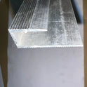 Wood & Laminate Edging Silver - Square Edge 900mm M133 (Stair Edge Nosing 9mm)