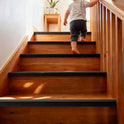 900mm Aluminium Anti Slip Stair Nosing Edge Trim Carpet Laminate Black Silver