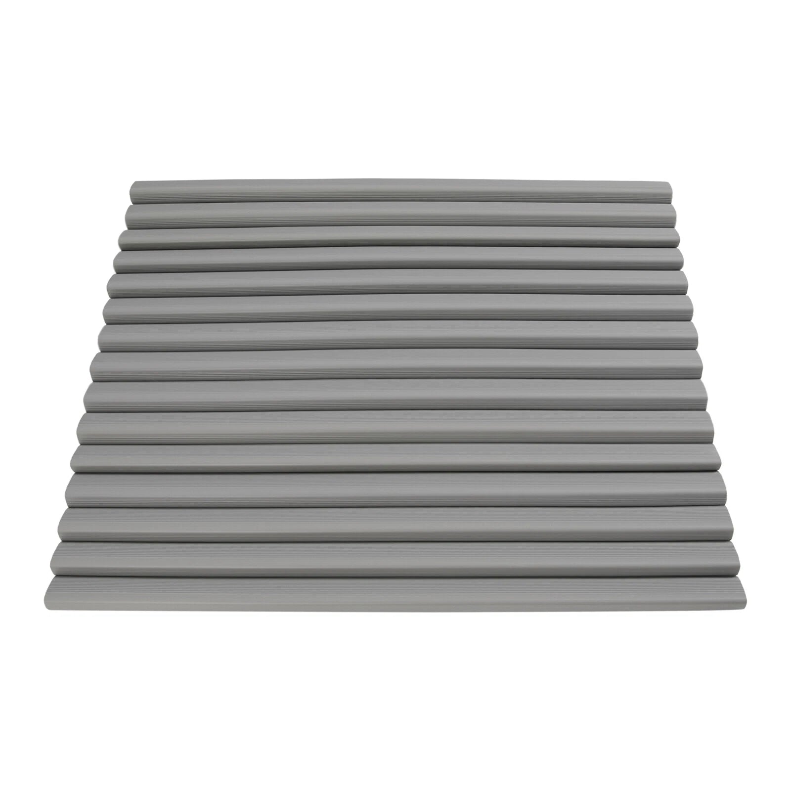 15PC Step Edge Trim Stair Nosing Rubber 90cm Non-Slip Bullnose Strip 50x25mm
