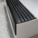 Sleek Waterproof Vinyl Rubber Stair Edge Trim 10FT with Non Slip Features