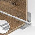 LVT Stair Nosing Trim C31 Internal Corner Edge Profile for Vinyl Flooring