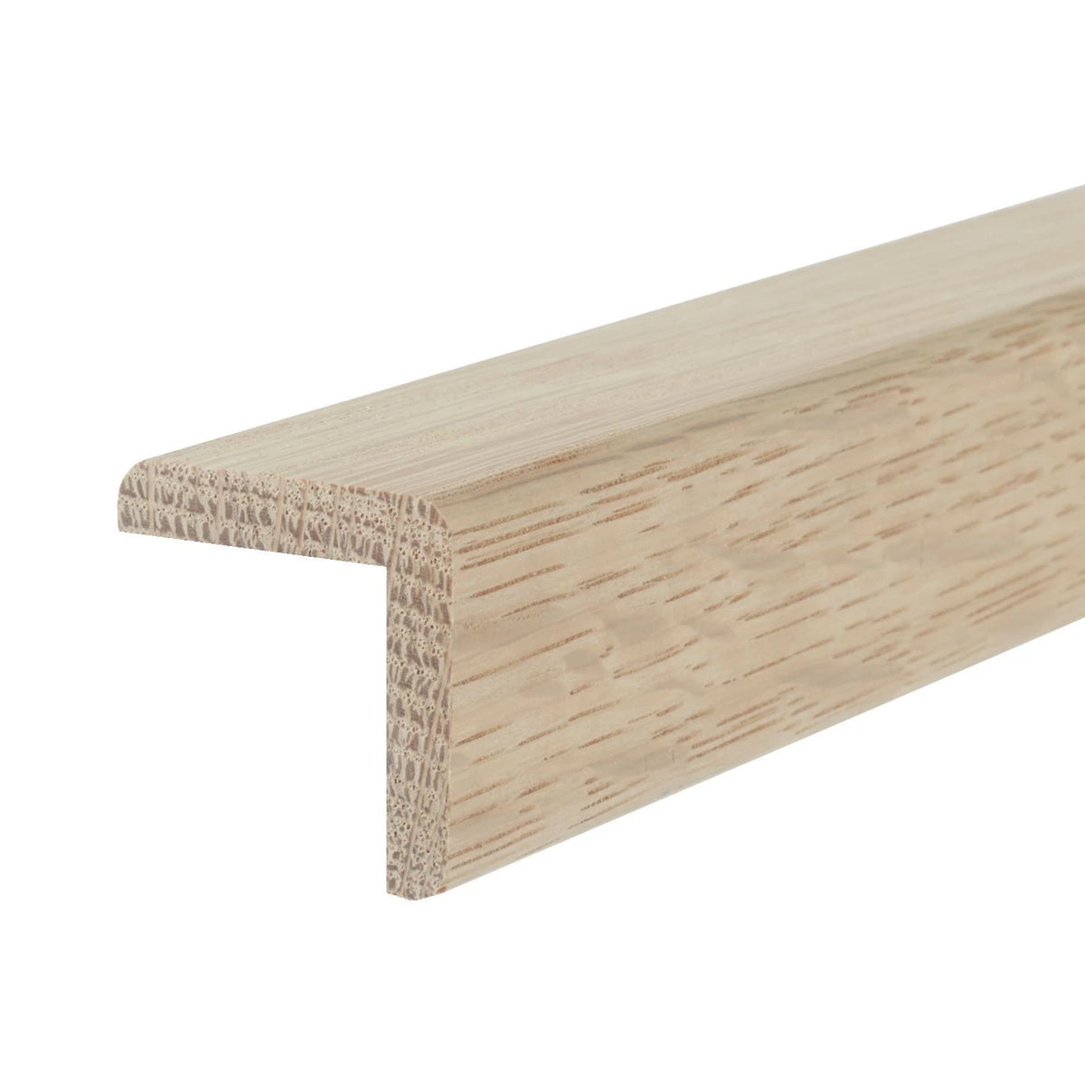 Solid Oak Nosing | Stair Tread L-Nose | 20mm x 20mm | Corner Angle Bead | 0.9m