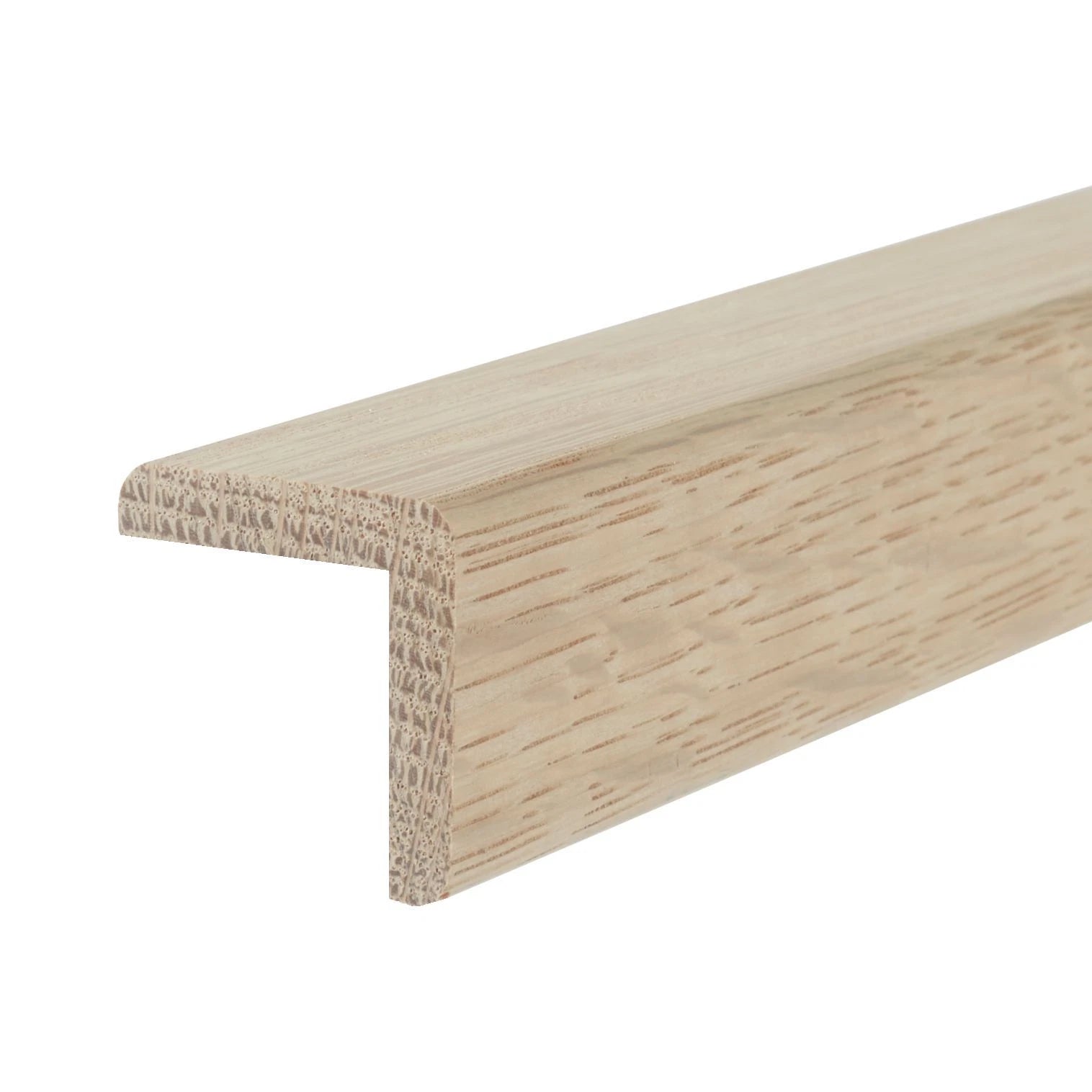 Solid Oak Nosing | Stair Tread L-Nose | 30mm x 30mm | Corner Angle Bead | 0.9m