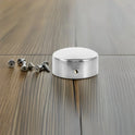 Set of 2 End Caps for Stair Rails Staircase Handrail Round Fitting