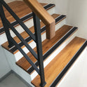 2 Metre Self-Adhesive PVC Stair Nosing Anti-Slip Edge Trim Protector Step Cover