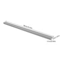 15PC Step Edge Trim Stair Nosing Rubber 90cm Non-Slip Bullnose Strip 50x25mm
