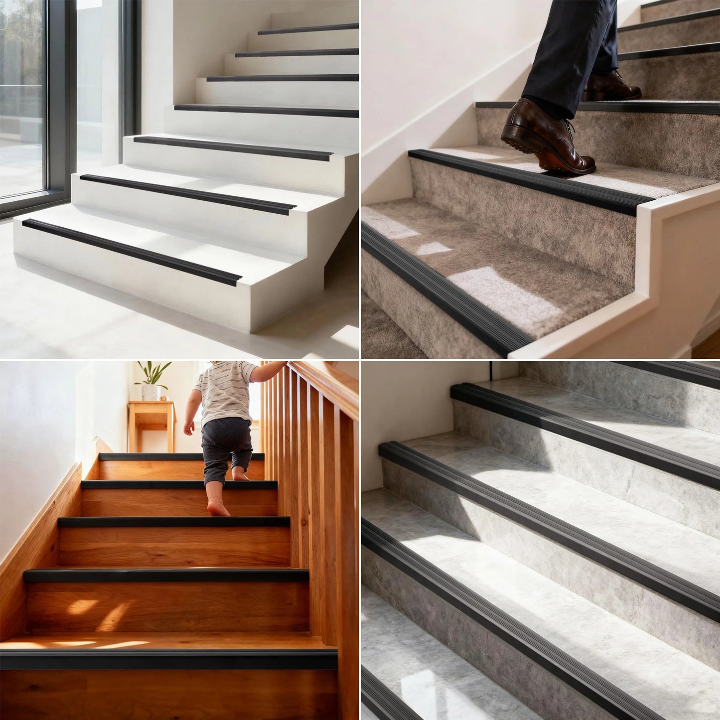 90cm Stair Nosing Edge Trim Step Nose Edging Nosings For Carpet, Wood, Laminate