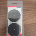 Stair Handrail End Caps for 54mm Round Wall Rails Factory Reject Brown not Black