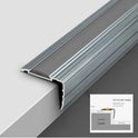 Stair Nosing Edge Trim Strips Aluminum Alloy Step Protector 0.9M tion grey