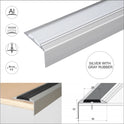 Aluminium Stair Nosing Edge Trim Step Nose Edging Nosings For Carpet,Wood... A38