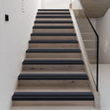 Trimold Vinyl Anti-Slip Stair Nosing Self Adhesive Non-slip Out/Indoor 10m Black