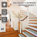2 Metre PVC Stair Nosing Anti-Slip Edge Trim Protector Step Cover Self-Adhesive