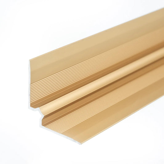 Inner Corner Stair Nosing Edge Profile Trim LVT C31 900mm Anodised Aluminium