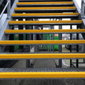 Extra Long Yellow GRP Stair Nosing Anti-Slip Heavy Duty Step Edge 1500mm-3000mm