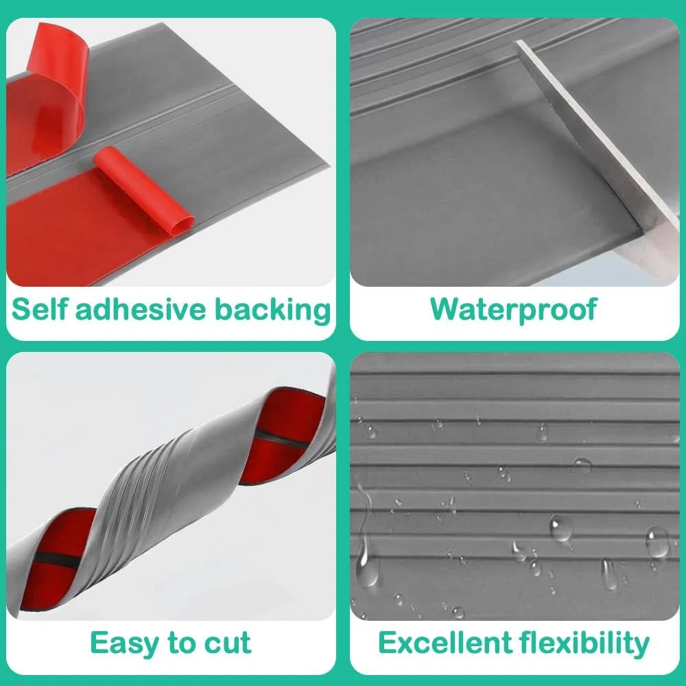 Stair Anti Slip Nosing Self Adhesive Stair Nosing Edge Trim Flexible PVC Anti
