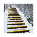 Stair Nosing GRP Black/Yellow 1.5m x55mm Anti-Slip DDA Compliant Chamfered Edge
