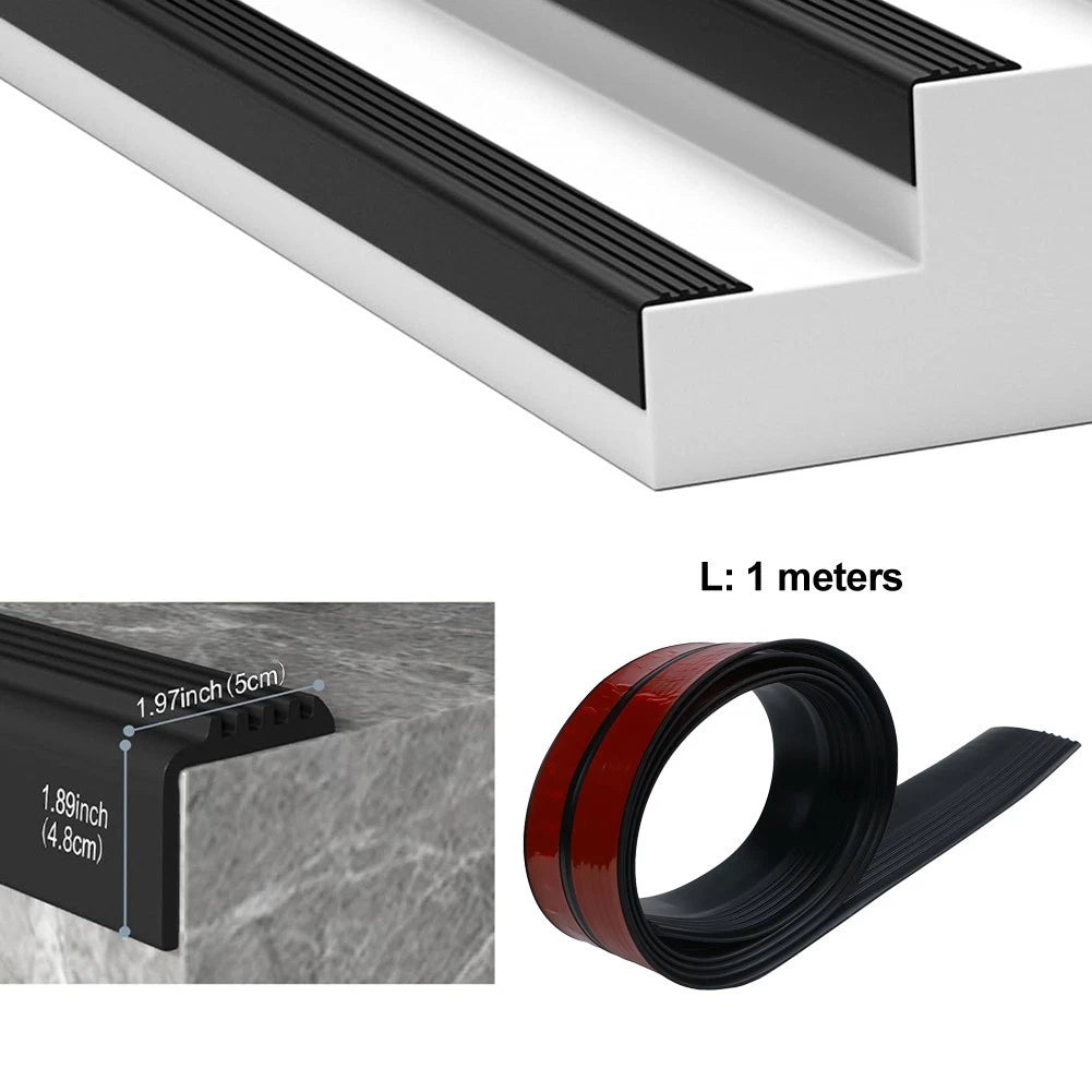 Heavy Duty Molding Non-Slip Trim Multiple Color Options Vinyl Rubber Material