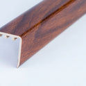 STAIR NOSING EDGE UPVC WOOD EFFECT -TRIM- EDGING NOSING 25x25 - 1.80 METRES