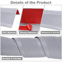 Stair Edge Protector Anti-Slip Stair Nosing, Grey (4 Ft)