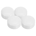 Durable Stainless Steel Stair Handrail End Caps White Set of 4 for Home Railings