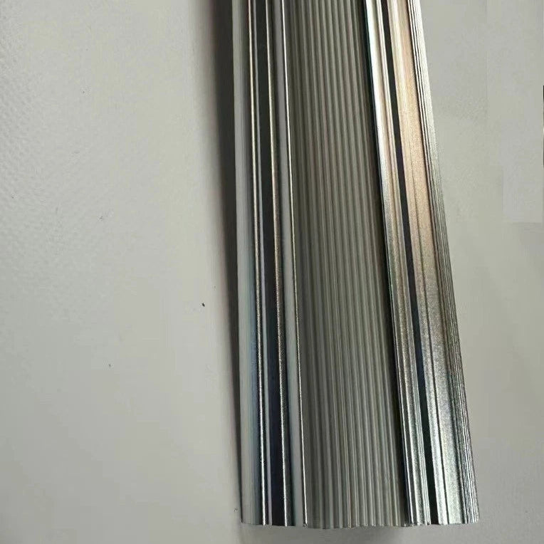 Stair Edge Nosing - silver- Trim Step Nose Edging Nosings Carpet-90cm