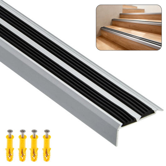 Stair Nosing Anodised Aluminium Edge Trim Step Nose Edging 90cm