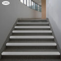 15PC Step Edge Trim Stair Nosing Rubber 90cm Non-Slip Bullnose Strip 50x25mm
