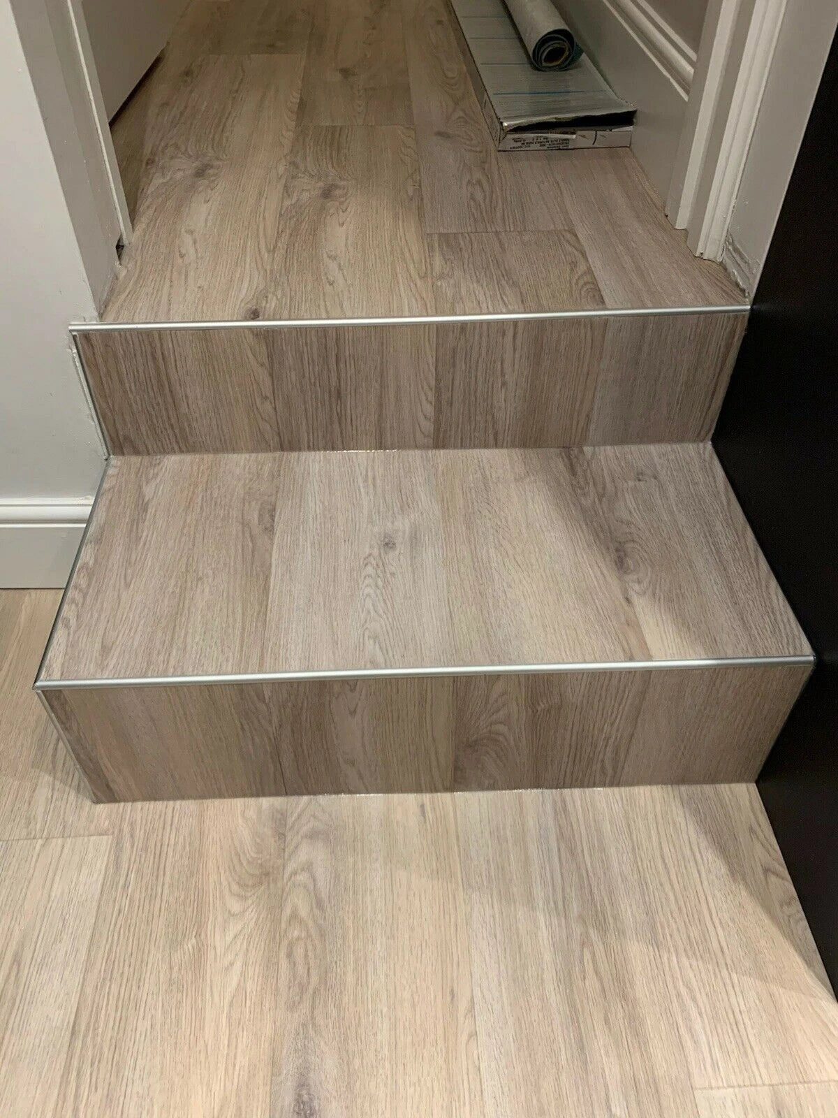 LVT 5mm Stair Nosing Aluminium Outer Corner Vinyl Flooring Edge Profile C29 Trim
