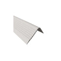 Stair Nosing PVC Grey 70x40mm 1.5m Anti-Slip Wavy Groove Safety Edge Longlasting