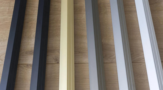 Transition ramp aluminium Self-adhesive 900x41x16mm floor bar ramp edge trim