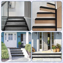 Self Adhesive Stair Nosing Rubber PVC Non-Slip Step Edge Trim Bullnose Strip 4mm