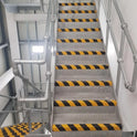 Anti Slip Stair Nosing Treads GRP Heavy Duty for High Traffic Areas (500mm -3m)