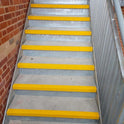 Stair tread nosings - Anti Slip - Hard Wearing Treadgrip Quartz Grit Coating