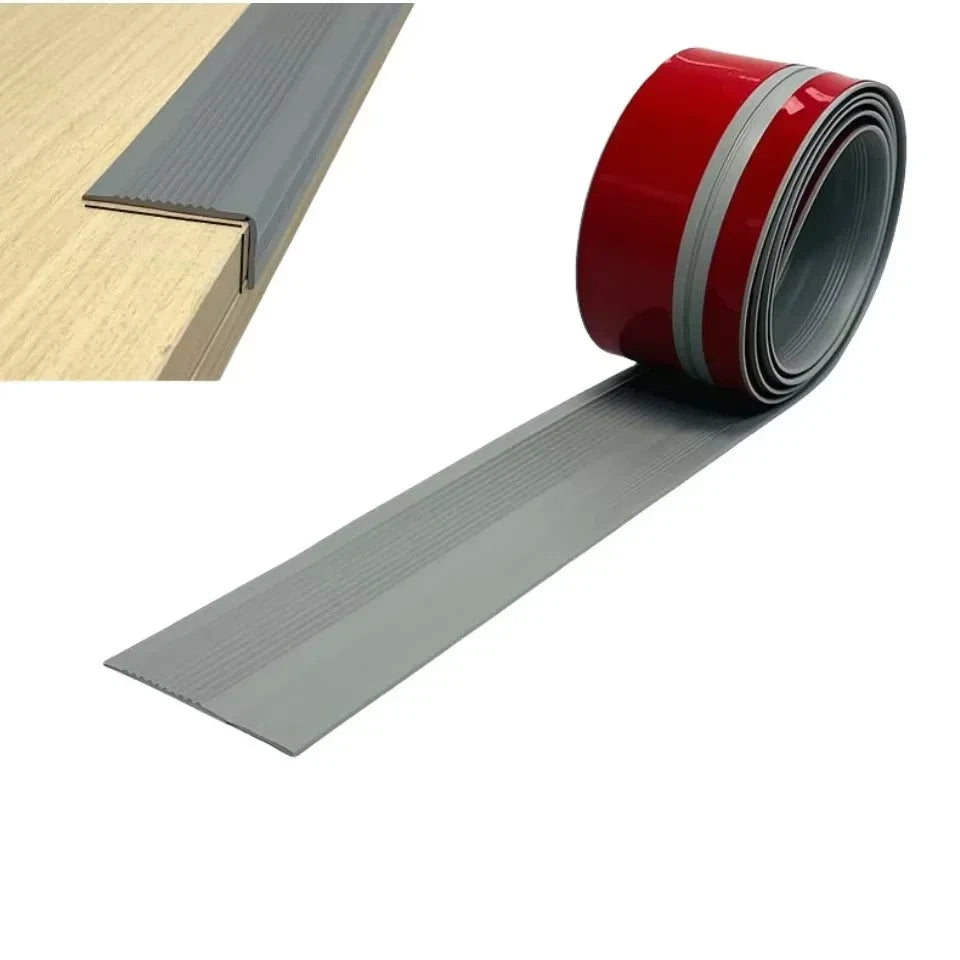 1PC 39.37/78.74Inch Stair Edge Protector NonSlip Stair Nose Edging Self-Adhesive