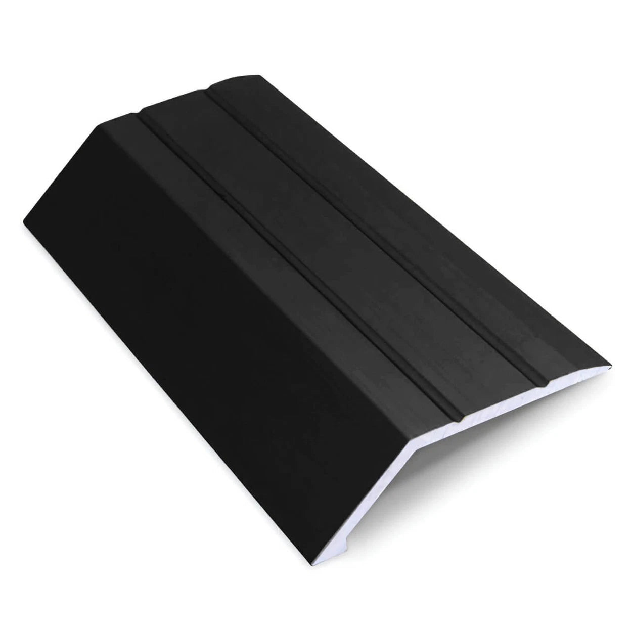 Transition Strip Aluminium Matt Brass 0.9m x 50mm Self Adhesive Ramp 15mm Cover