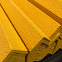 Non Slip Gritted Stair Nosing 55 x 55 x 4mm - Yellow Stair Edging - Cut to Size