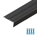 Stair Nosing Edge Trim Aluminium Step Stair Nose Edging Strip for Wood Carpet