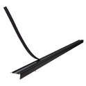 900 x 39 x 20mm Aluminium Stair Nosing Edge Trim Step Nose Edging Carpet - Black
