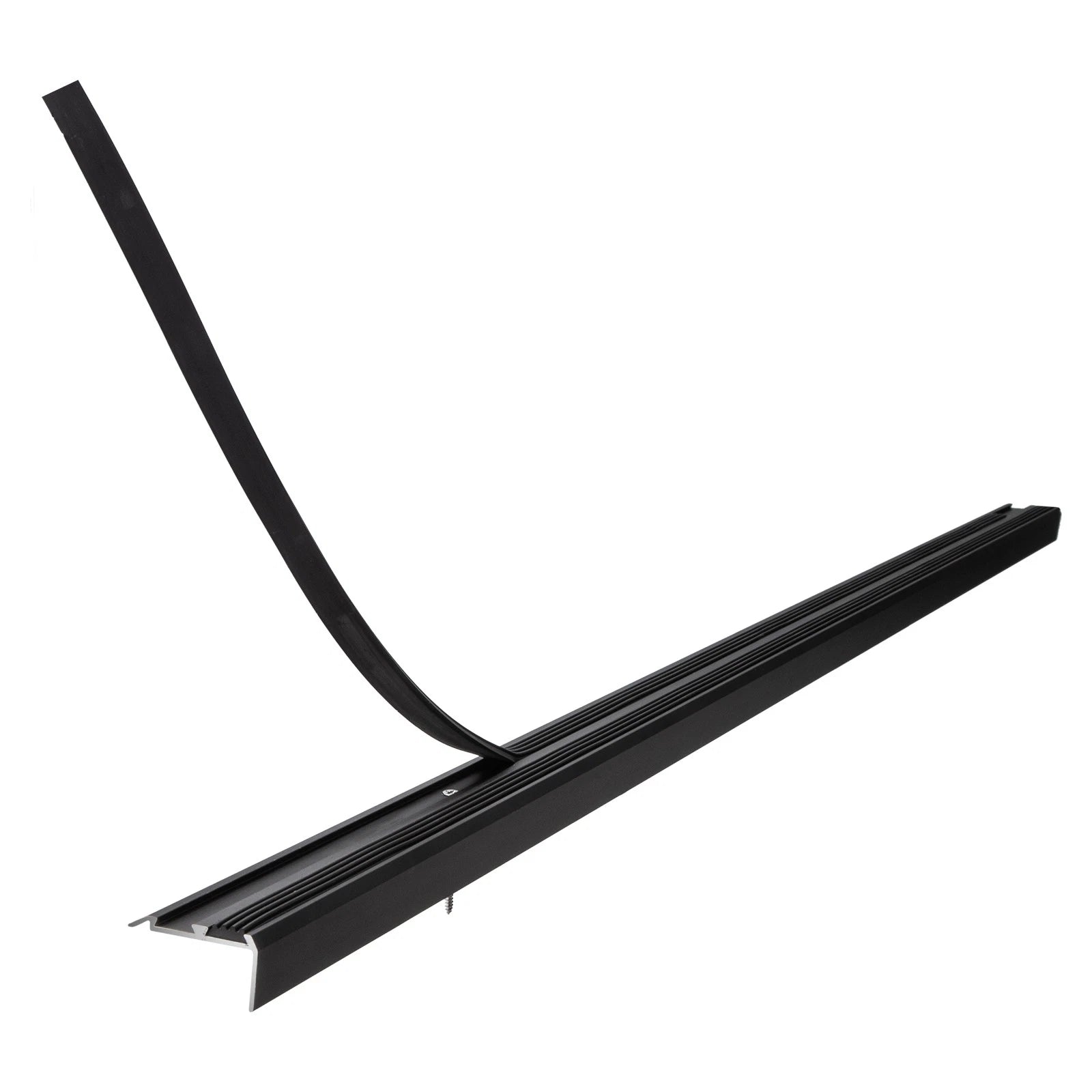 900 x 39 x 20mm Aluminium Stair Nosing Edge Trim Step Nose Edging Carpet - Black