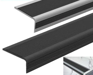 2 Metre PVC Stair Nosing Anti-Slip Edge Trim Protector Step Cover Self-Adhesive