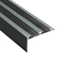 Aluminium Stair Nosing Edge Trims Step Nose Edging - Silver - Grey - Black