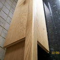 UNI Oak Lacquered Wood Floor Stair Nose 2.7 Metre Length