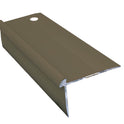 Aluminium TVC 40x26mm x 2.7m Anodised LVT Stair nosing Edge Profile For 3mm Floo